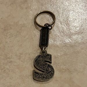 Letter “S” Monterrey Gold Keychain